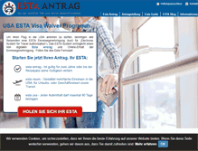 Tablet Screenshot of esta-antrag.com